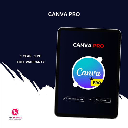 Canva Pro 1 Year subscription